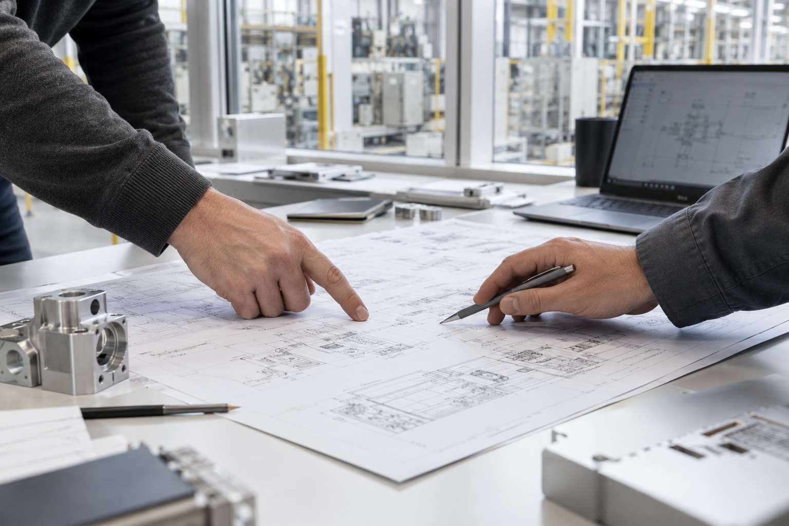 Analiză și planificare a proceselor într-un mediu industrial